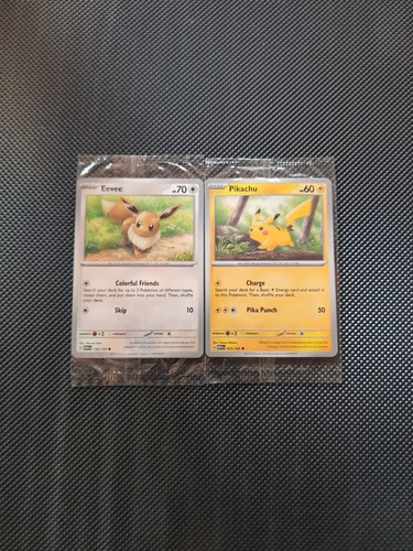 Sealed eevee pikachu - sealed,