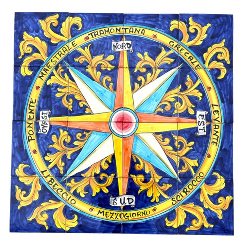 Pannello ceramica con - in,