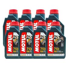 8 LITRI OLIO Lubrificante Motore 2 tempi 100% sintetico MOTUL 710 2T 08MO01
