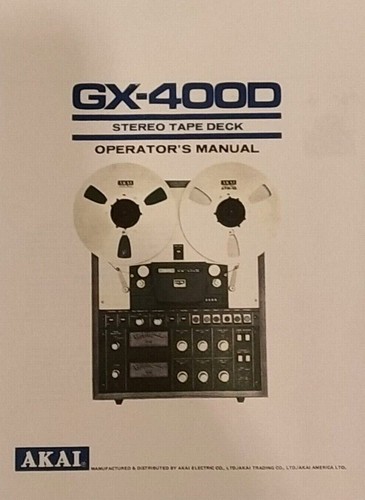 Akai 400d nastro stereo - -,