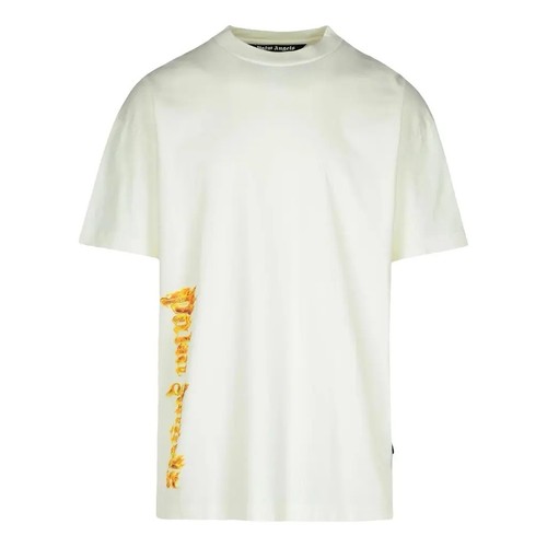 Shirt bianca palm - angels, con