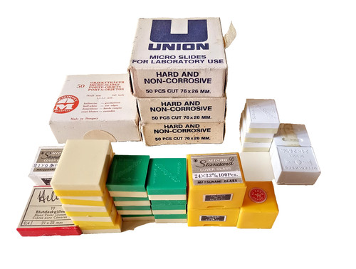 Set 1200 vetrini microscopio - 1200,
