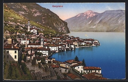 Gargnano veduta generale - veduta,