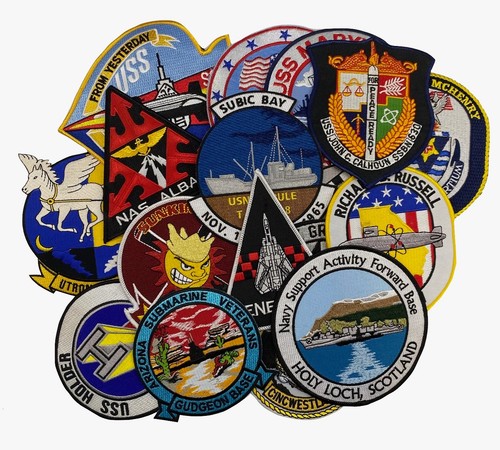 Navy military patch grab - us,