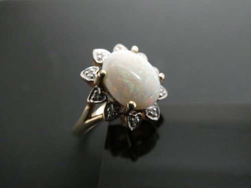 Anello opale vintage - anello, thl
