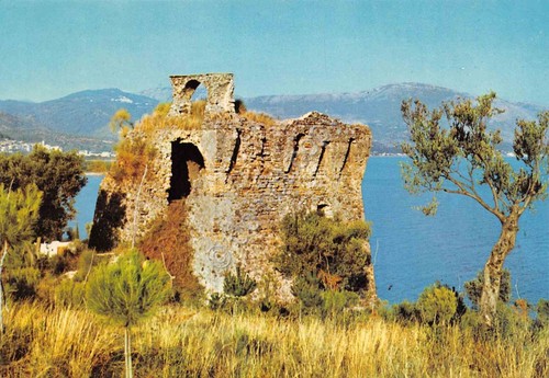 Cartolina scario torre - cartolina,