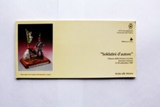 CARTOLINA COMMEMORATIVA MOSTRA SOLDATINI D'AUTORE SARONNO 1987 (F3165)