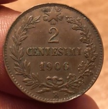 Moneta 2 Centesimi 1906