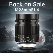 7artisans 28 mm F1.4 obiettivo