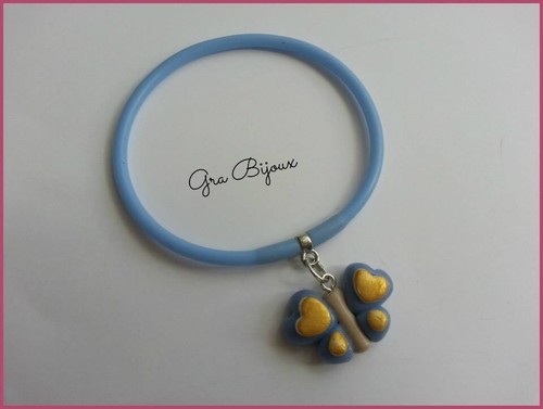 Bracciale fimo ciondolo