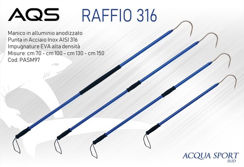 Aqs raffio acciaio inox - acciaio, aisi
