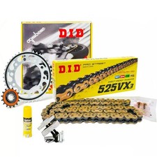 KIT TRASMISSIONE CATENA CORONA PIGNONE DID BMW F 800 GS 2010-2018 ( F800 GS )