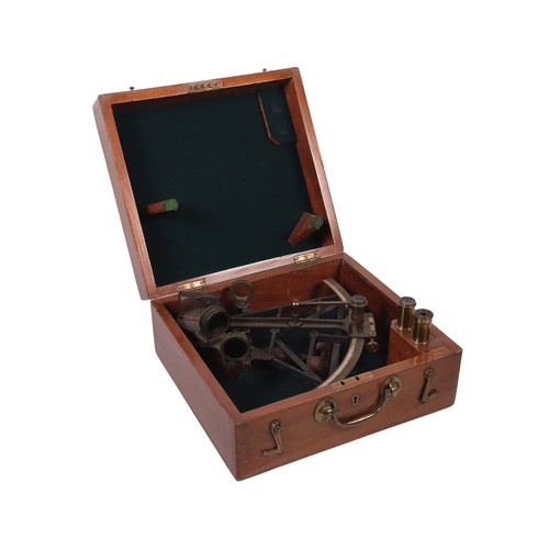 Sestante ottone mogano - sestante,