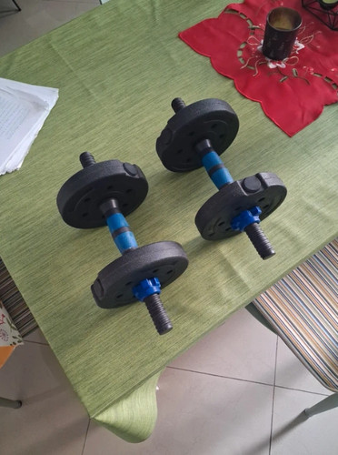 Coppia manubri con - manubri, dischi
