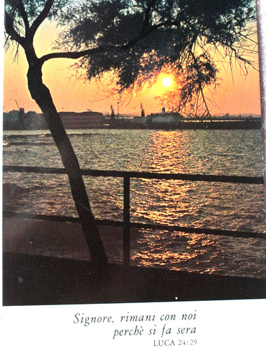 Cartolina religiosa con - cartolina,