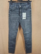 Jeans Zara skinny vita alta in