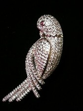 Spilla pappagallo argento 925 - pappagallo,