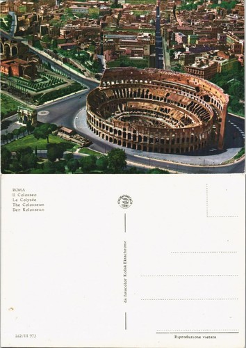 Cartolina cartoline roma - roma,