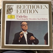 Beethoven Edition Fidelio Bohm Talvela Adam King Jones Crass Dresda 