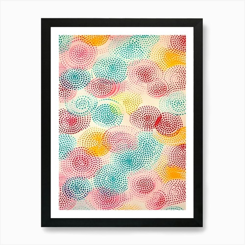 Quadro stampa artistica dotty - quadro,