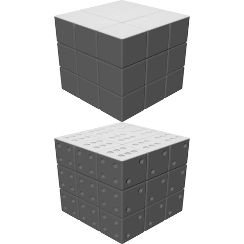 Cubo rubik 3x3x3 - di,