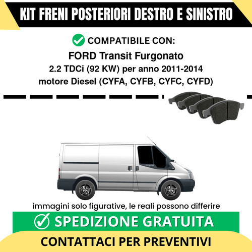 Pastiglie freno posteriori - freno,