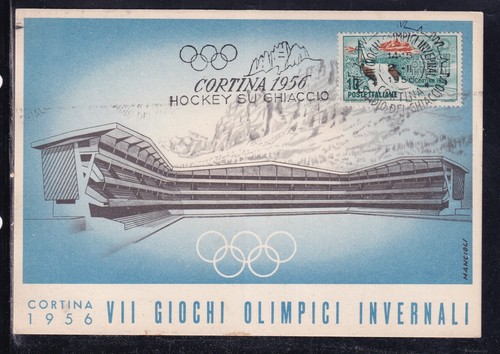 Cartolina cortina 1956 vii - cortina,
