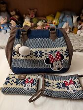 Borsa Donna, Ragazza Stampa Minnie,Più Portafoglio E Bustina