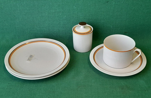 Set vintage servizio piatti - vintage,