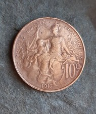 Centimes 1917 france - 1917, /