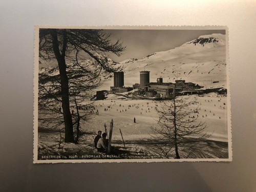 Cartolina sestriere panorama - cartolina,