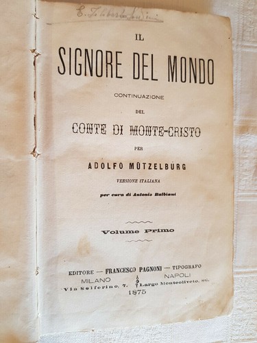 Signore del mondo - del,