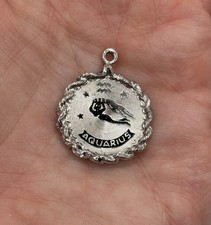 Ciondolo acquario argento