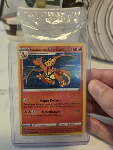 Carta promo charizard consegna - carta,