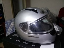 CASCO INTEGRALE OSBE GRIGIO MOTORCYCLE SCOOTER Helmet taglia XL 