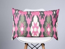 Copricuscino ikat fatto - ikat,