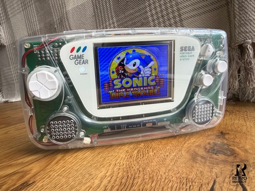 Console sega game - gear, crystal