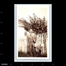 Vecchia foto d'epoca UOMO IN