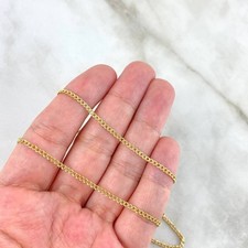 18K Yellow Gold Cuban Link