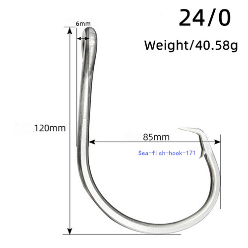 2pz gancio pesca - gancio, da