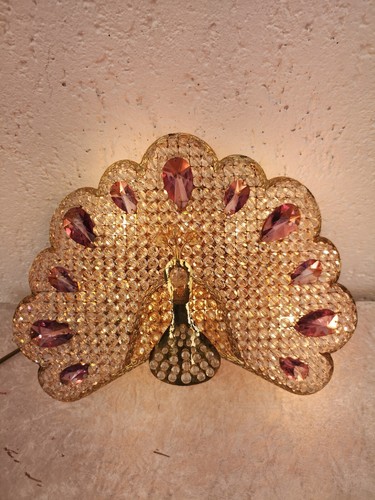Lampada parete pavone - parete,