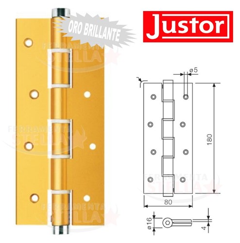 Cerniera justor chiudiporta - justor,