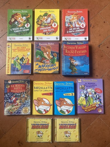 Lotto libri geronimo - libri, stilton