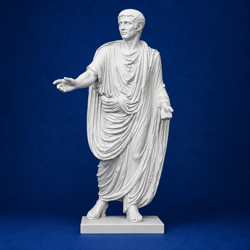 Statuina tiberio imperatore - tiberio,