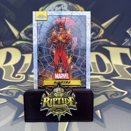 Sunfire marvel topps chrome - sunfire,