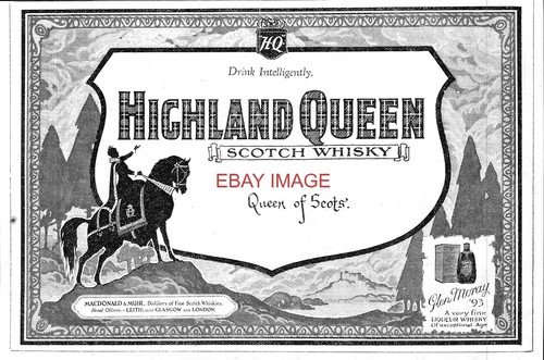 1927 advert highland queen - 1927, queen'