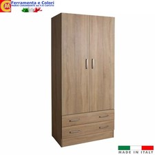 Armadio 2 ante 2 Cassetti