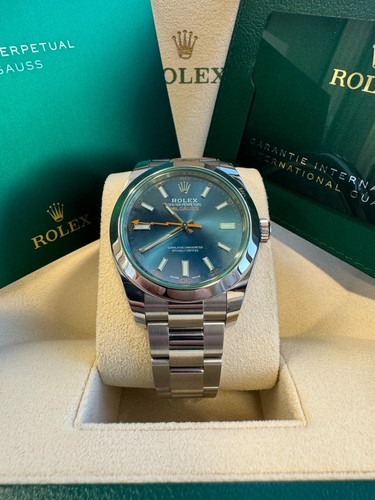 Rolex milgauss blue dial - milgauss,
