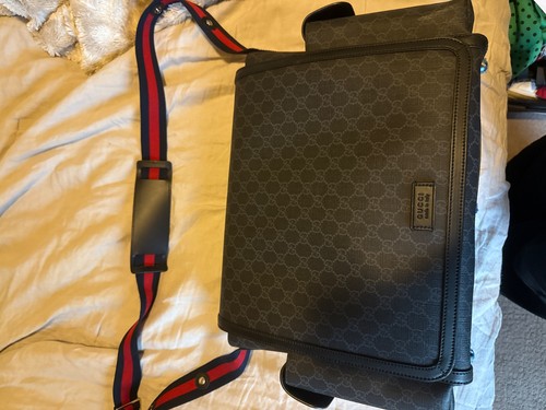 Authentic gucci diaper bag - authentic,