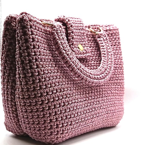 Borsa uncinetto handmade - borsa, donna
